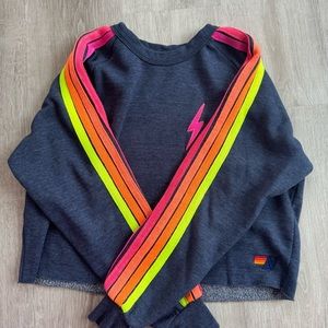 AVIATOR NATION CREWNECK CROPPED